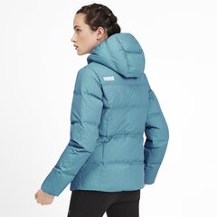 Ikdienas virsjaka sievietēm Puma Essentials 400 Down Hooded Jacket Milky 58005245, zila cena un informācija | Sieviešu virsjakas | 220.lv