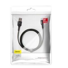 USB кабель Baseus Halo USB to Lightning 2.4A 1m черный CALGH-B01 цена и информация | Кабели для телефонов | 220.lv