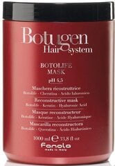 Восстанавливающая маска для волос Fanola Botugen Botolife 1000 мл цена и информация | Средства для укрепления волос | 220.lv