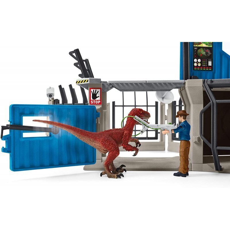 Liela dinozauru izpētes stacija Dinosaurs Schleich, 41462 цена и информация | Rotaļlietas zēniem | 220.lv