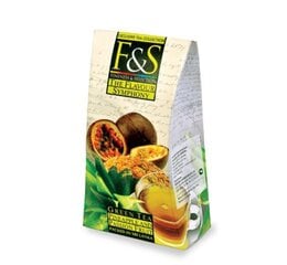 Zaļā tēja F&S Pineapple & Passion fruit, 100 g cena un informācija | Tēja | 220.lv