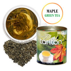 Кленовый сироп Цейлонский зеленый листовой чай, Maple Green tea, Tarlton, 100г цена и информация | Чай | 220.lv