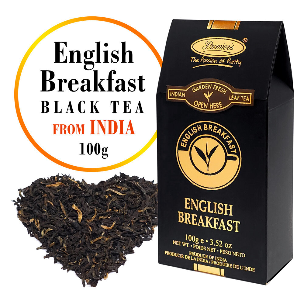 English Breakfast Black tea - Angļu brokastu tēja, Premiers, 100 g цена и информация | Tēja | 220.lv