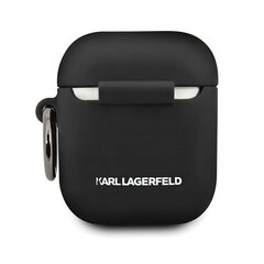 Силиконовый чехол Karl Lagerfeld Silicone Cover предназначен для Airpods цена и информация | Наушники | 220.lv