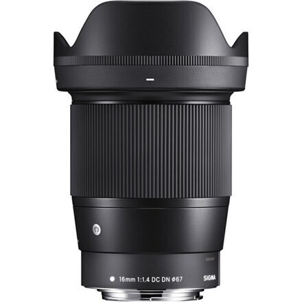 Sigma 16mm f/1.4 DC DN Contemporary objektīvs priekš Canon EF-M cena un informācija | Objektīvi | 220.lv