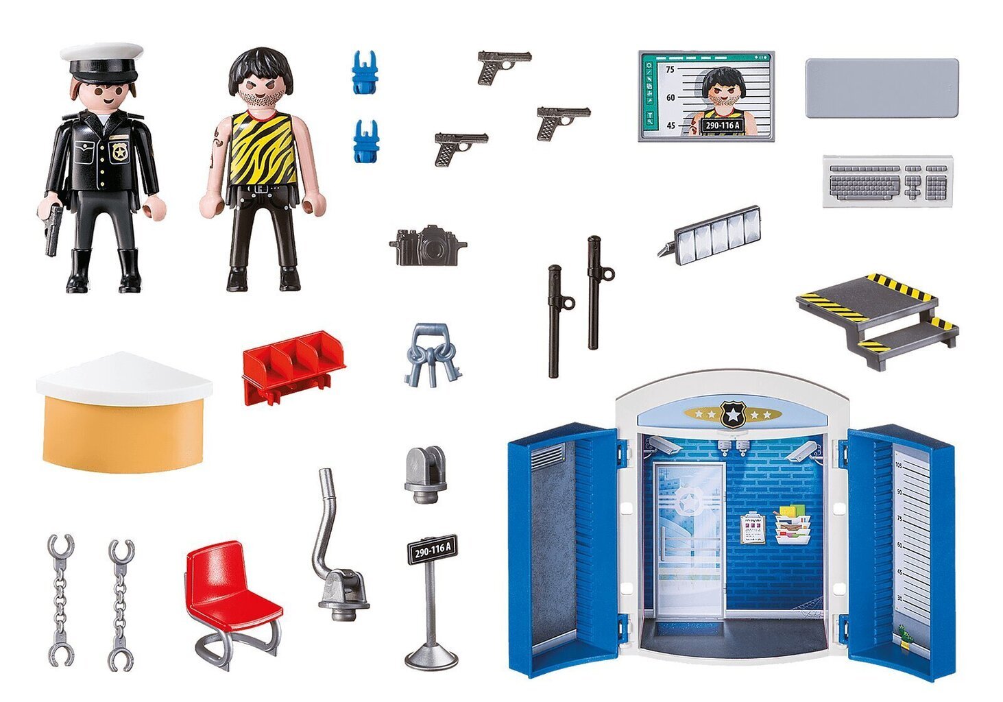 70306 PLAYMOBIL® City Action Policijas iecirknis цена и информация | Konstruktori | 220.lv