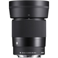 Sigma 30mm f/1.4 DC DN Contemporary objektīvs priekš Canon EF-M cena un informācija | Objektīvi | 220.lv