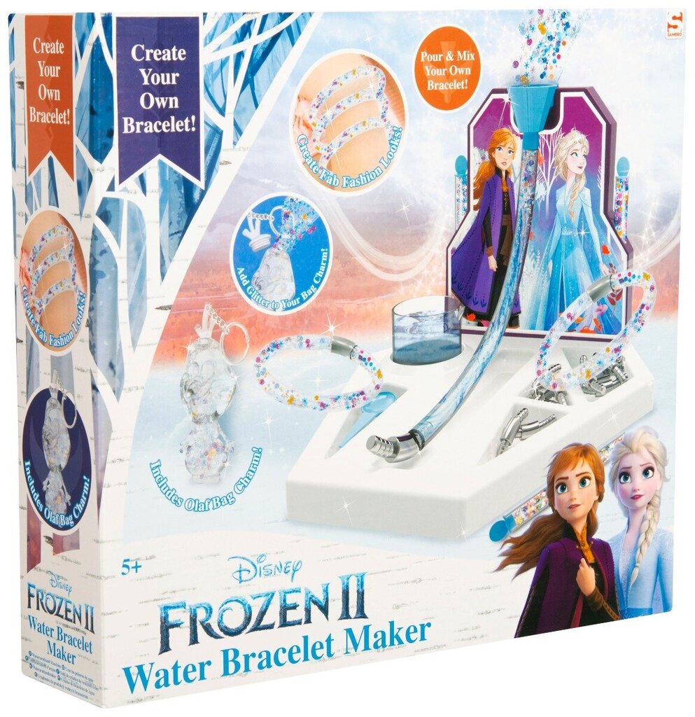 Ūdens rokassprādžu pagatavošanas komplekts Ledus sirds (Frozen) цена и информация | Rotaļlietas meitenēm | 220.lv