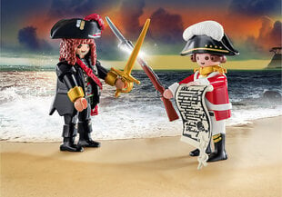 70273 PLAYMOBIL® DuoPack Пират и стражник цена и информация | Kонструкторы | 220.lv