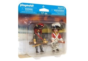 70273 PLAYMOBIL® DuoPack Пират и стражник цена и информация | Конструкторы и кубики | 220.lv