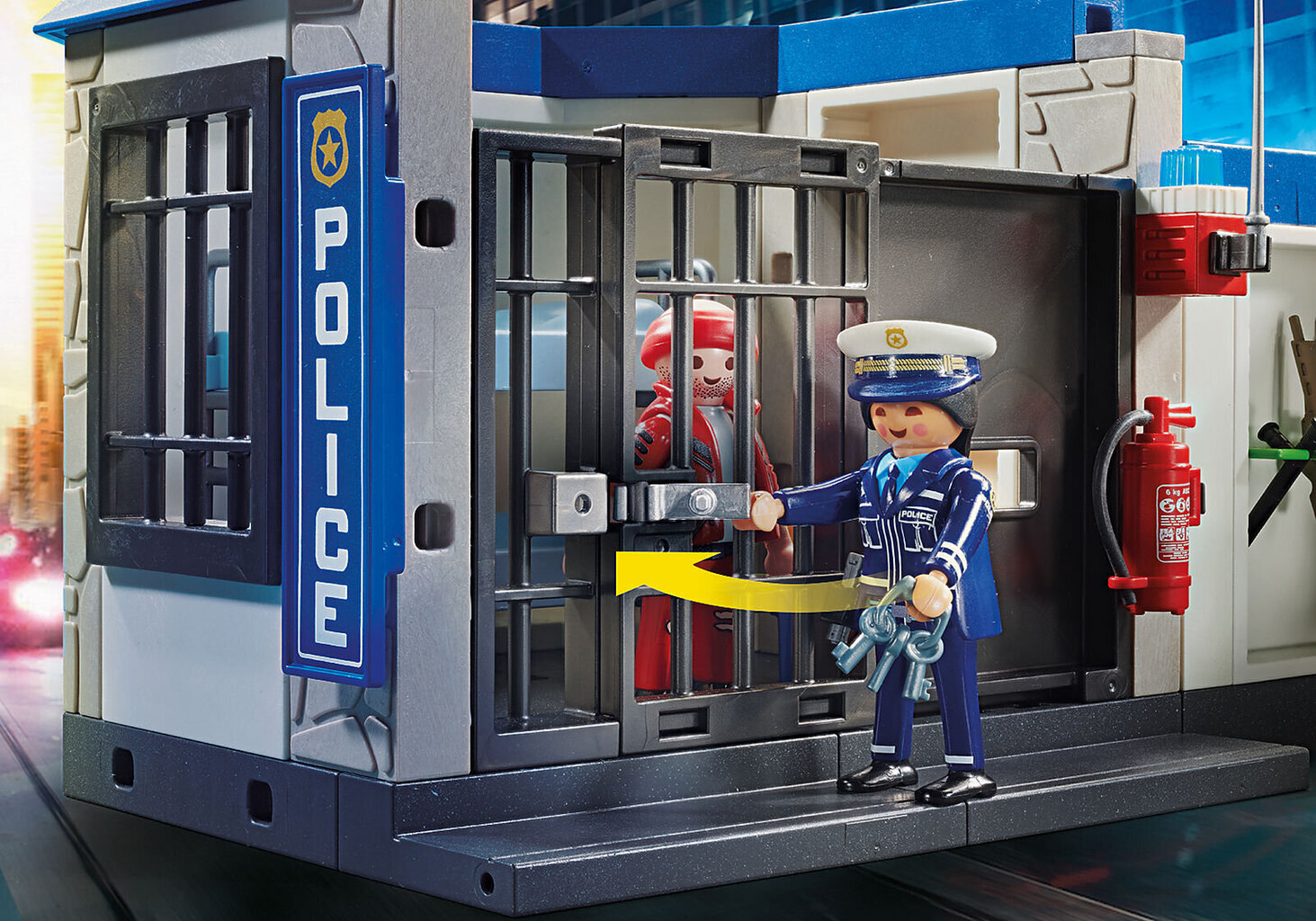 70568 PLAYMOBIL® City Action, Bēgšana no cietuma cena un informācija | Konstruktori | 220.lv