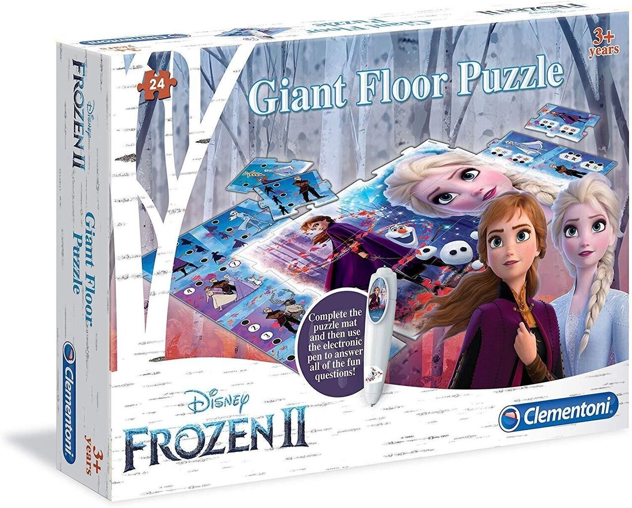 Interaktīvā puzle Clementoni Frozen 2, ledus sirds cena un informācija | Puzles, 3D puzles | 220.lv