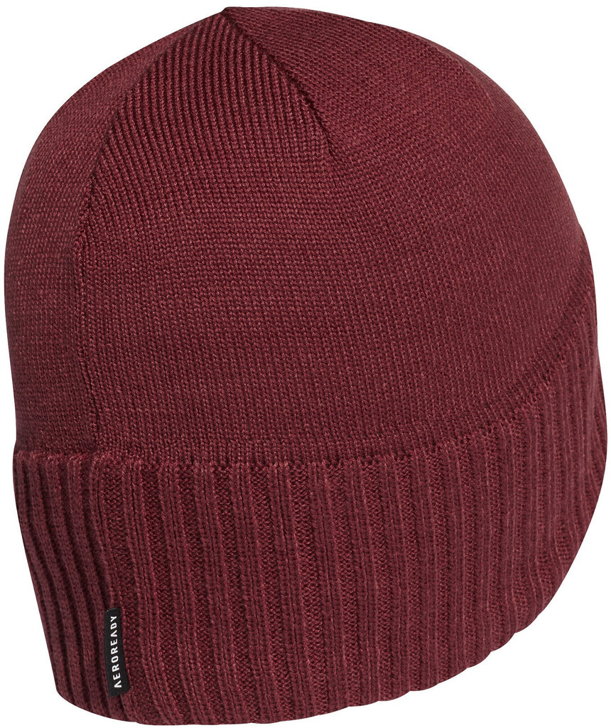 Adidas cepure Beanie HF. A.R Burgundy cena un informācija | Vīriešu cepures, šalles, cimdi | 220.lv