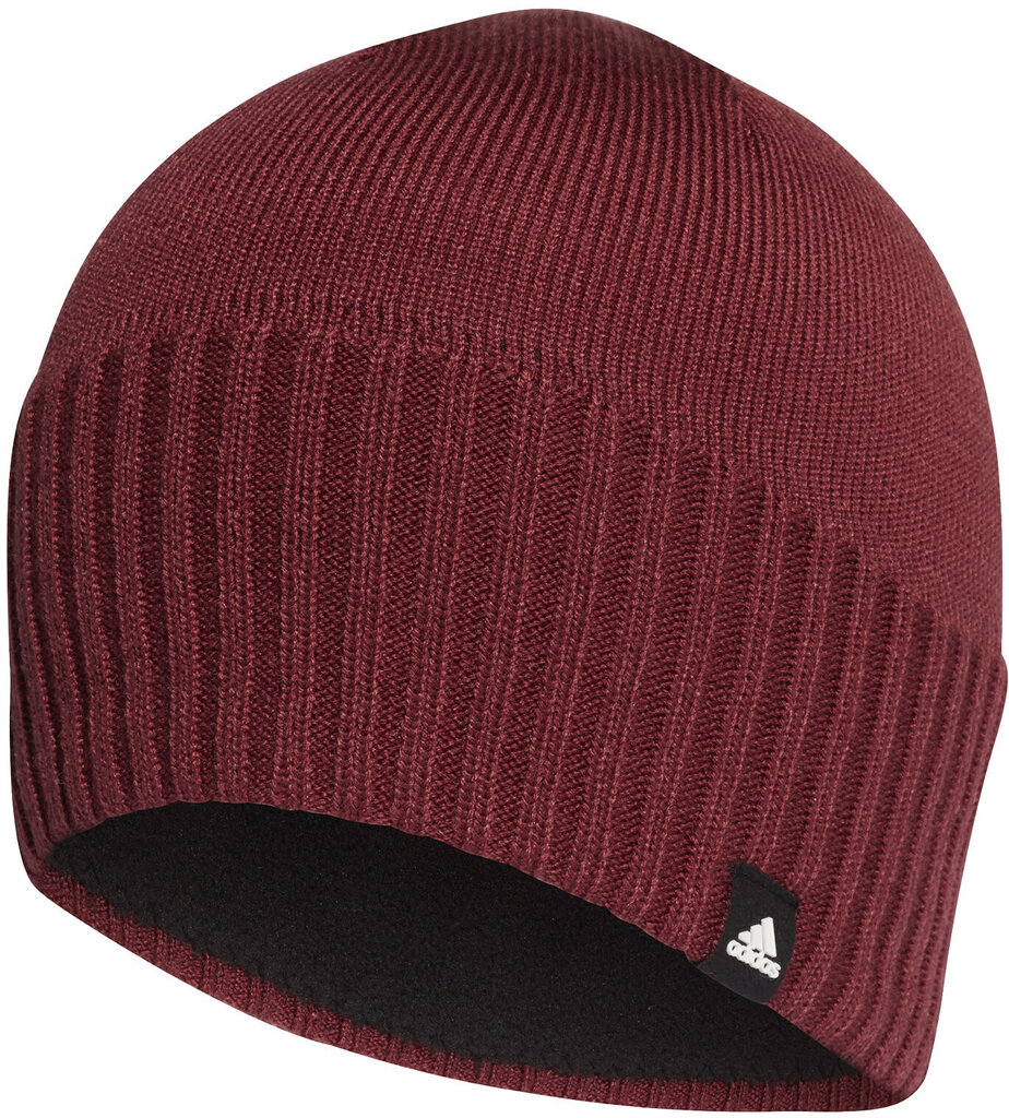 Adidas cepure Beanie HF. A.R Burgundy cena un informācija | Vīriešu cepures, šalles, cimdi | 220.lv