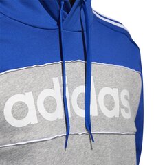 Adidas džemperis M E Cb Hd Swt Blue Grey cena un informācija | Vīriešu jakas | 220.lv