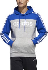 Adidas džemperis M E Cb Hd Swt Blue Grey цена и информация | Мужские толстовки | 220.lv