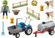70367 PLAYMOBIL® Country Traktors ar piekabi cena un informācija | Konstruktori | 220.lv