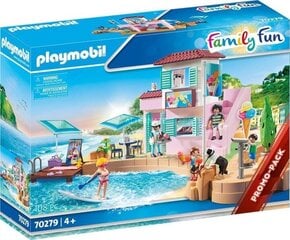 70279 Family Fun PLAYMOBIL® Магазин мороженого на берегу моря цена и информация | Kонструкторы | 220.lv