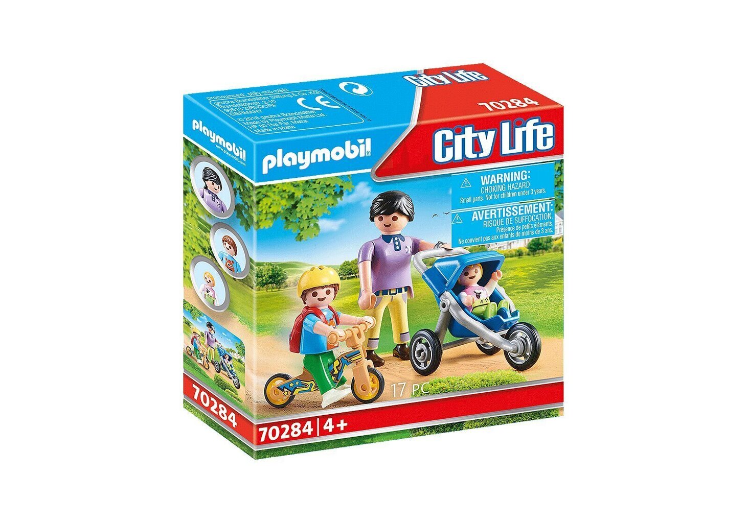 70284 PLAYMOBIL® City Life, Mamma ar bērnu цена и информация | Konstruktori | 220.lv
