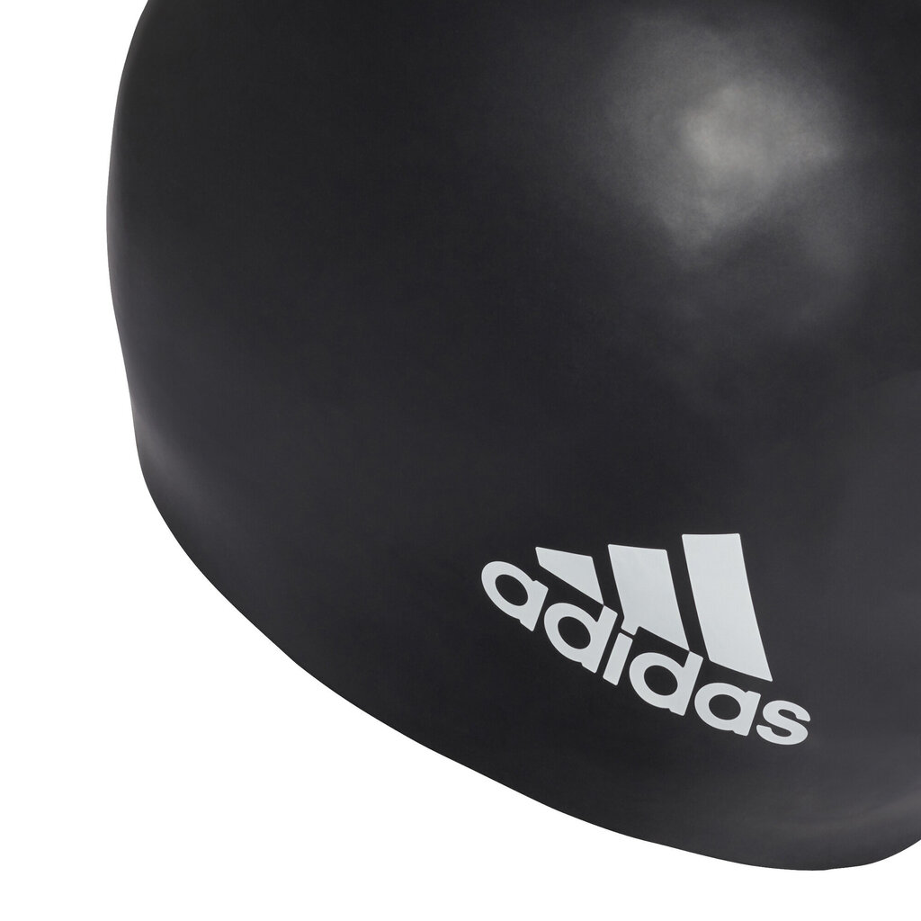 Peldcepure vīriešiem Adidas Sil Cap Logo Black cena un informācija | Peldcepures | 220.lv