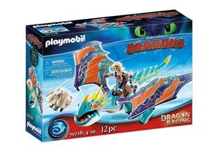 70728 PLAYMOBIL® Dragons Pūķu sacīkstes: Astrida un Stormfly cena un informācija | Konstruktori | 220.lv