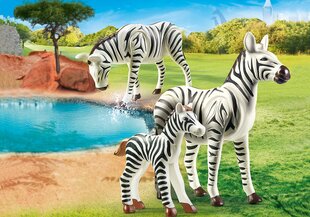 70356 PLAYMOBIL® Family Fun Zooloģiskā dārza zebra cena un informācija | Konstruktori | 220.lv