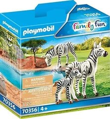 70356 PLAYMOBIL® Family Fun Zooloģiskā dārza zebra cena un informācija | Konstruktori | 220.lv