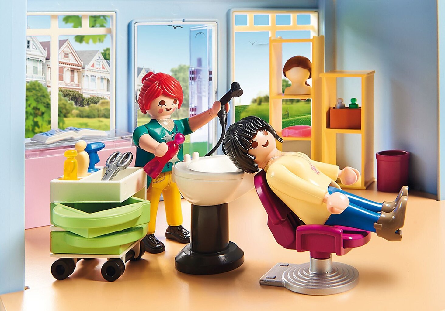 70376 PLAYMOBIL® City Life Frizieris цена и информация | Konstruktori | 220.lv