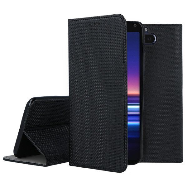 Mocco Smart Magnet Book Case Grāmatveida Maks Telefonam Samsung Galaxy A12 Melns cena un informācija | Telefonu vāciņi, maciņi | 220.lv