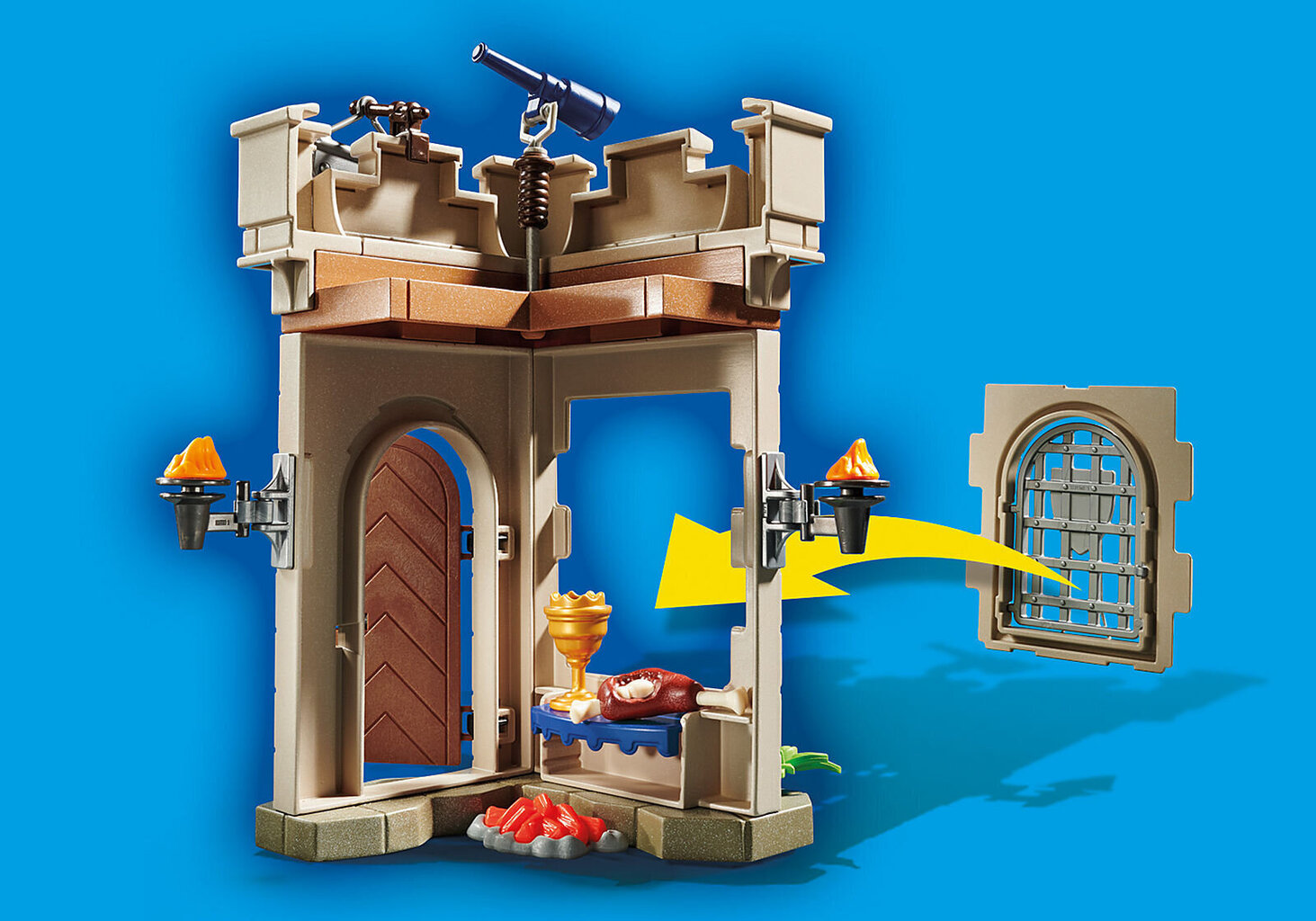 70499 PLAYMOBIL® Novelmore Novelmoras bruņinieku cietoksnis cena un informācija | Konstruktori | 220.lv