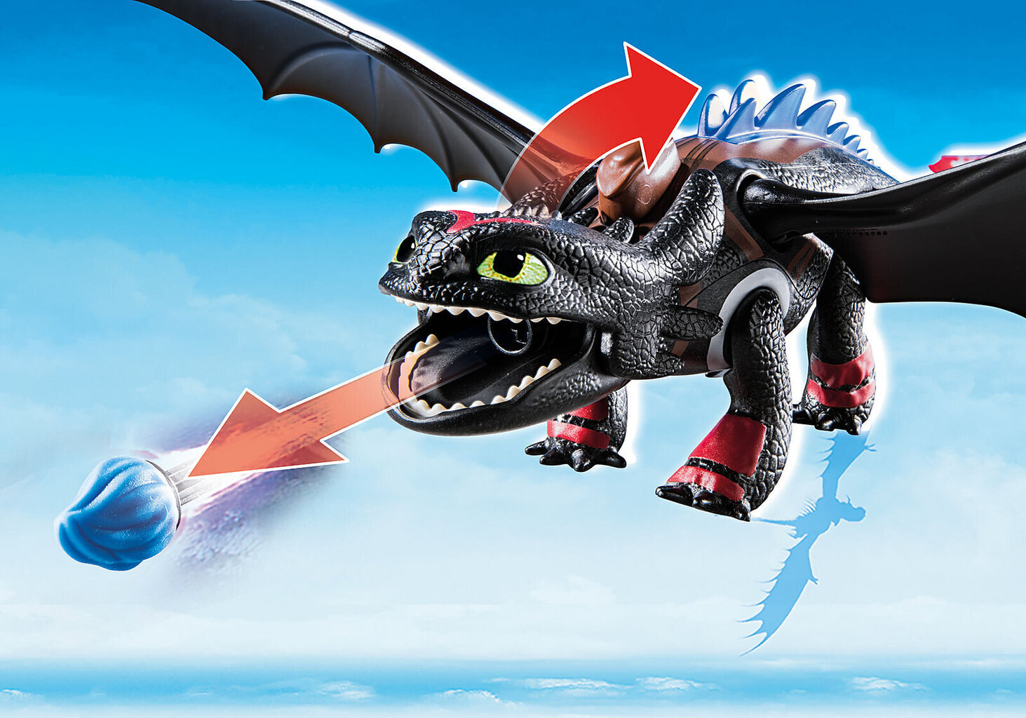 70727 PLAYMOBIL® Dragons Драконьи гонки: Hiccup ir Toothless цена | 220.lv