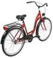 Pilsētas velosipēds AZIMUT Classic 26" 2021, sarkans cena un informācija | Velosipēdi | 220.lv