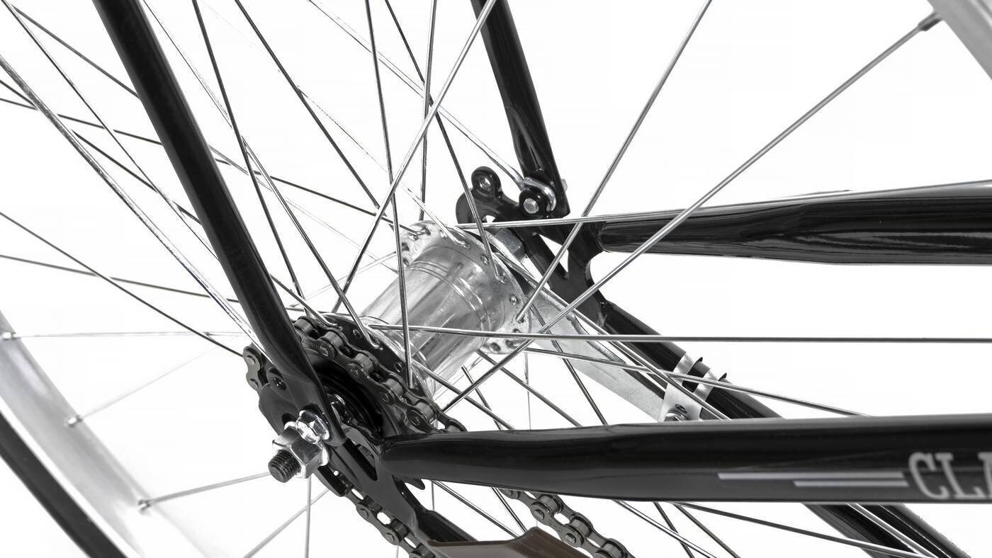 Pilsētas velosipēds AZIMUT Classic 28" 2021, melns cena un informācija | Velosipēdi | 220.lv