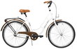 Pilsētas velosipēds AZIMUT Retro 26" 2021, balts цена и информация | Velosipēdi | 220.lv