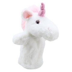 Vienradzis, rokas rotaļlieta 28 cm, The Puppet Company PC004638 Unicorn Puppet Buddies cena un informācija | Mīkstās (plīša) rotaļlietas | 220.lv