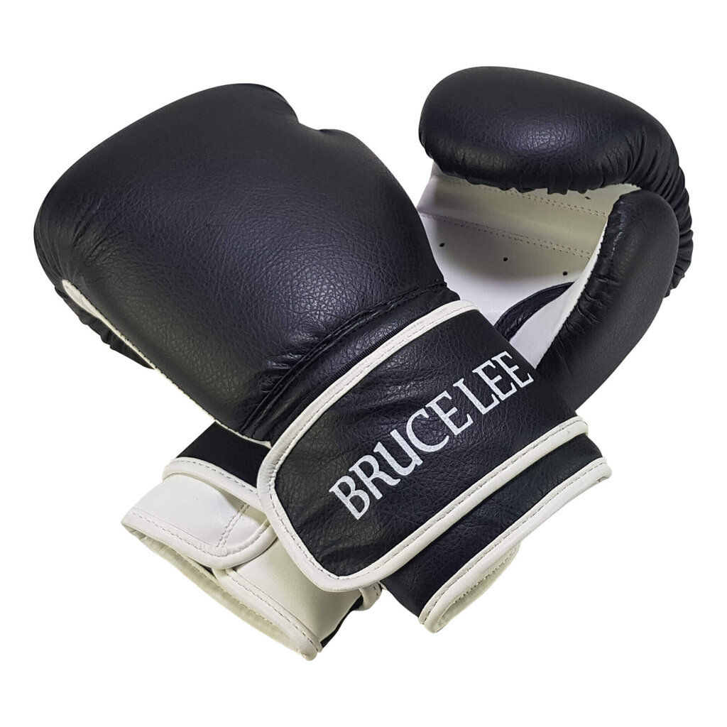 Boksa cimdi Tunturi Bruce Lee Allround, melni/balti cena un informācija | Bokss un austrumu cīņas | 220.lv
