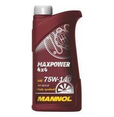Mannol 75W-140 Maxpower 4X4 sintētiskā transmisijas eļļa cena un informācija | Eļļas citām autodaļām | 220.lv