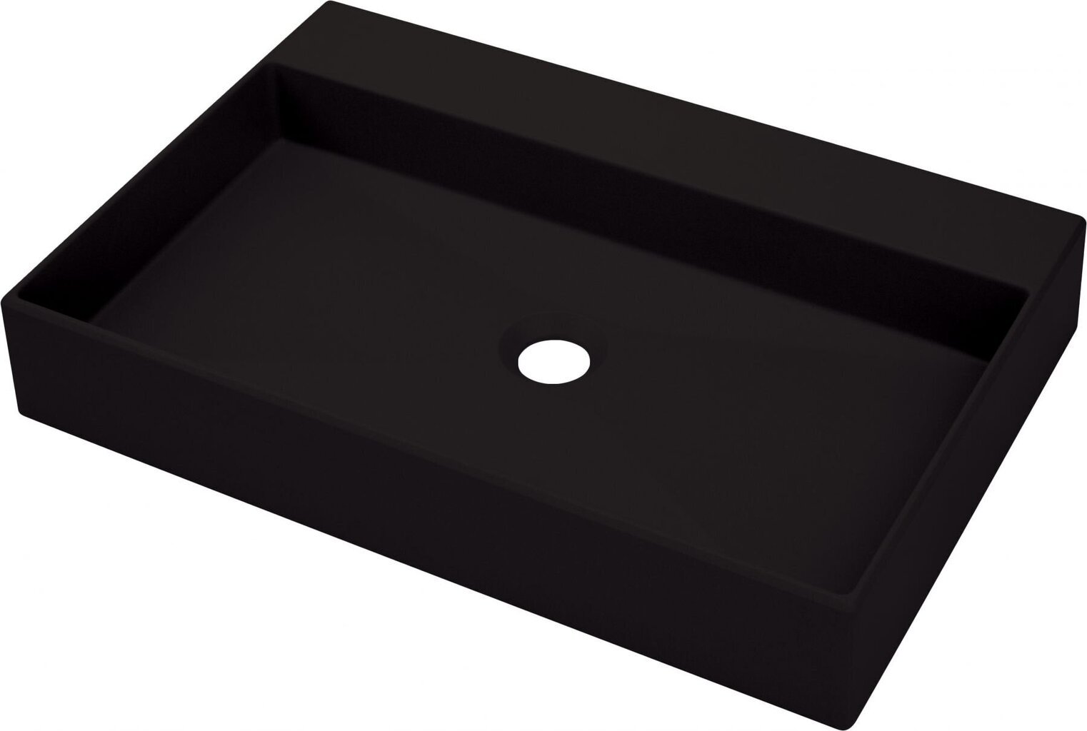 Deante granīta izlietne Correo black mat CQR NU6S cena un informācija | Izlietnes | 220.lv