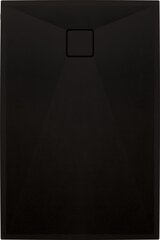 Deante granīta dušas paliktnis Correo nero, 100x80 cm цена и информация | Душевые поддоны | 220.lv