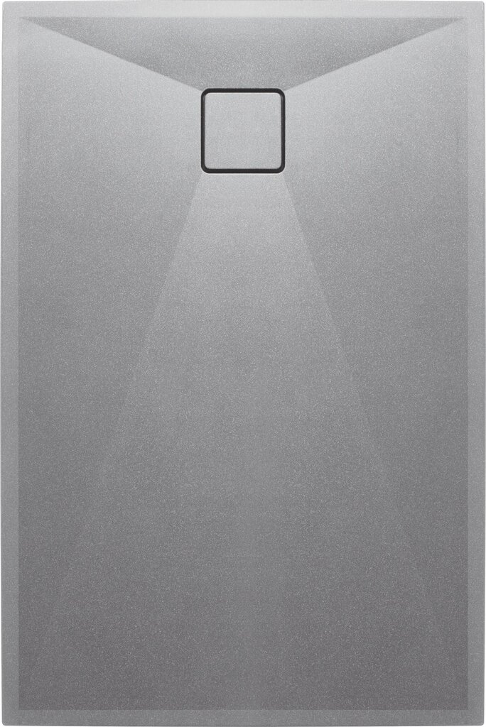 Deante granīta dušas paliktnis Correo metallic grey, 120x90 cm cena un informācija | Dušas paliktņi | 220.lv