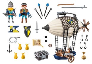 70642 PLAYMOBIL® Novelmore Bruņinieku dirižablis cena un informācija | Konstruktori | 220.lv