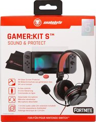 Проводные наушники Snakebyte Gamer Kit:S цена и информация | Наушники с микрофоном Asus H1 Wireless Чёрный | 220.lv