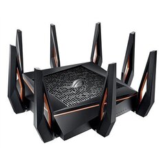 Asus GT-AX11000 Tri-band WiFi Gaming Router ROG Rapture 802.11ax, 10 cena un informācija | Asus Datortehnika | 220.lv