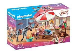 70696 PLAYMOBIL® DreamWorks Spirit Miradero konfekšu veikals cena un informācija | Konstruktori | 220.lv