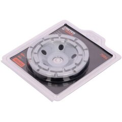 Dimanta slīpēšanas disks betonam, divkāršs segments Faster Tools 125mm (7086) цена и информация | Механические инструменты | 220.lv