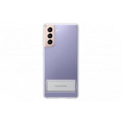 Samsung Clear Standing Cover for Samsung Galaxy S21, Transparent цена и информация | Чехлы для телефонов | 220.lv
