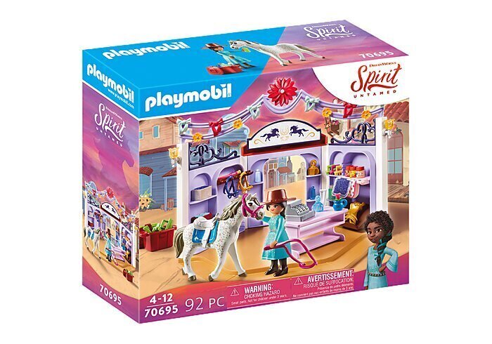 70695 PLAYMOBIL® Dreamworks Spirit Miradero veikals cena un informācija | Konstruktori | 220.lv