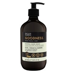 Šķidrās roku ziepes ar agarkoka, ciedra un dzintara smaržu Baylis & Harding Goodness, 500 ml cena un informācija | Ziepes | 220.lv