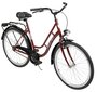 Pilsētas velosipēds AZIMUT Retro 26" 2021, sarkans cena un informācija | Velosipēdi | 220.lv