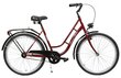 Pilsētas velosipēds AZIMUT Retro 26" 2021, sarkans цена и информация | Velosipēdi | 220.lv